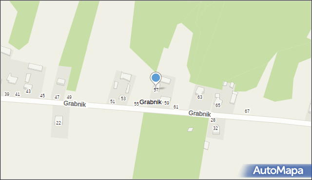 Grabnik, Grabnik, 57, mapa Grabnik