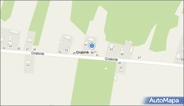 Grabnik, Grabnik, 59, mapa Grabnik