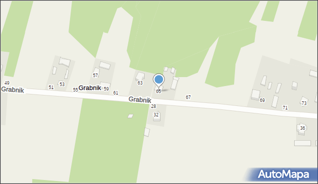 Grabnik, Grabnik, 65, mapa Grabnik