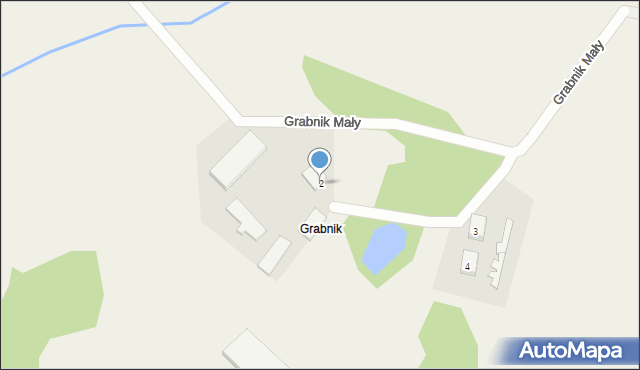 Grabnik Mały, Grabnik Mały, 2, mapa Grabnik Mały