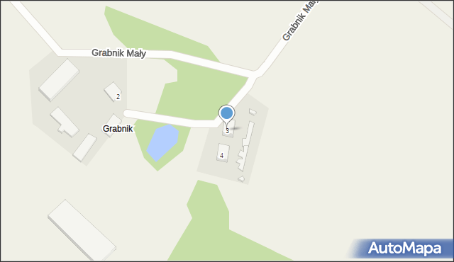 Grabnik Mały, Grabnik Mały, 3, mapa Grabnik Mały