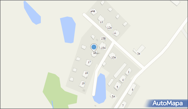 Grabnik Osada, Grabnik Osada, 16a, mapa Grabnik Osada