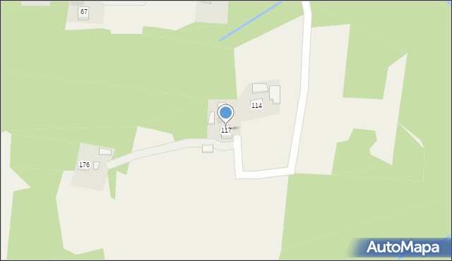 Grabno, Grabno, 117, mapa Grabno