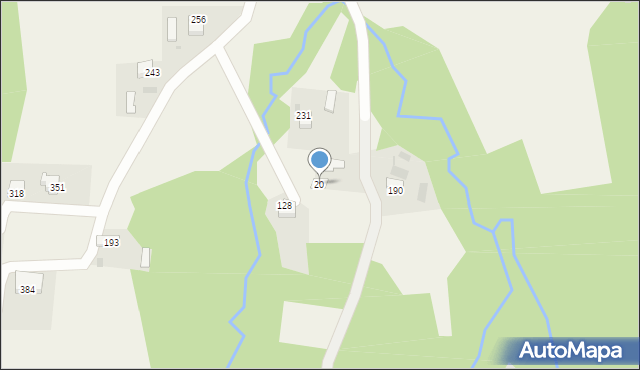 Grabno, Grabno, 20, mapa Grabno