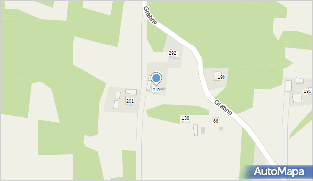 Grabno, Grabno, 218, mapa Grabno