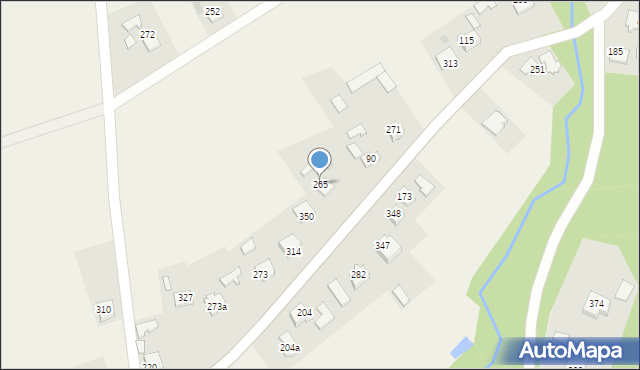 Grabno, Grabno, 265, mapa Grabno