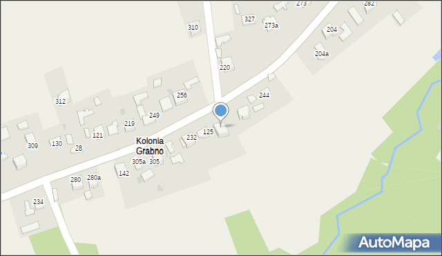 Grabno, Grabno, 316, mapa Grabno