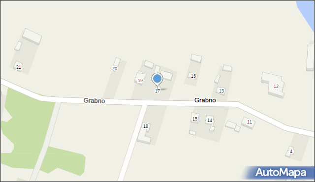 Grabno, Grabno, 17, mapa Grabno