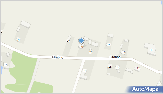 Grabno, Grabno, 19, mapa Grabno