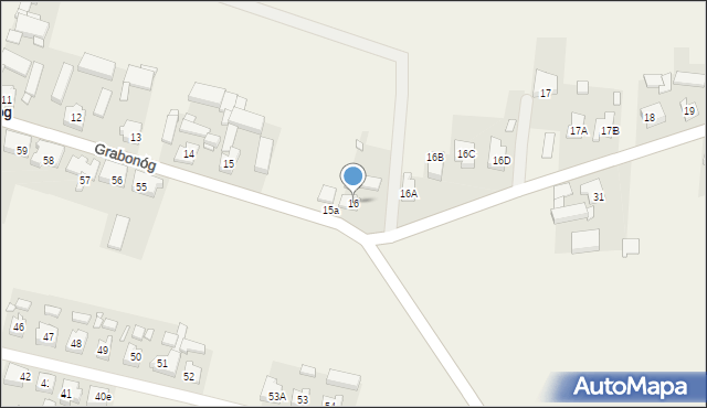 Grabonóg, Grabonóg, 16, mapa Grabonóg
