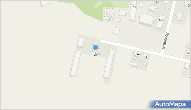 Grabonóg, Grabonóg, 45, mapa Grabonóg