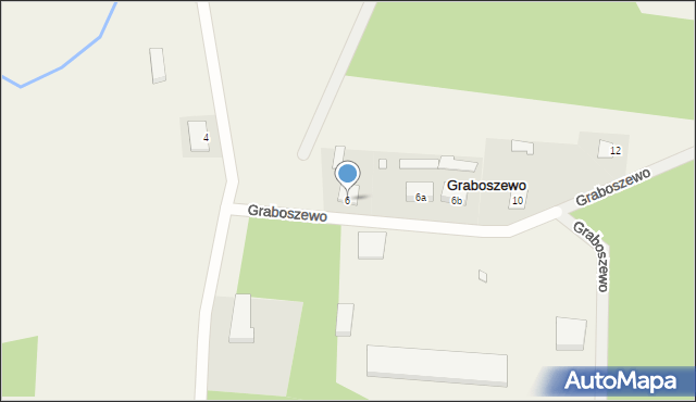 Graboszewo, Graboszewo, 6, mapa Graboszewo