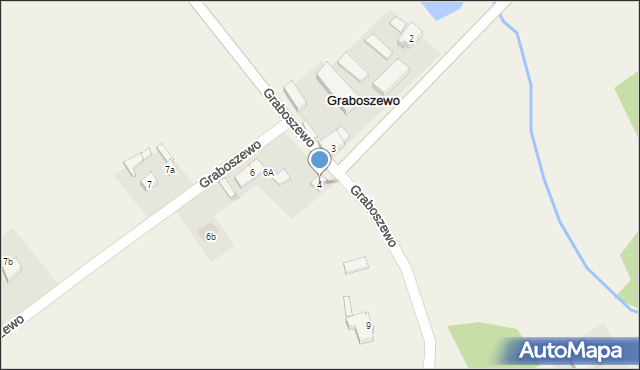 Graboszewo, Graboszewo, 4, mapa Graboszewo