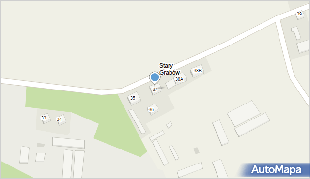 Grabów nad Wisłą, Grabów nad Wisłą, 37, mapa Grabów nad Wisłą