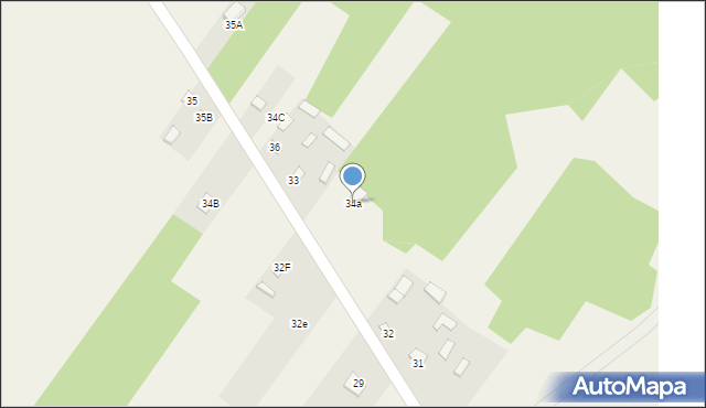 Grabów Nowy, Grabów Nowy, 34a, mapa Grabów Nowy