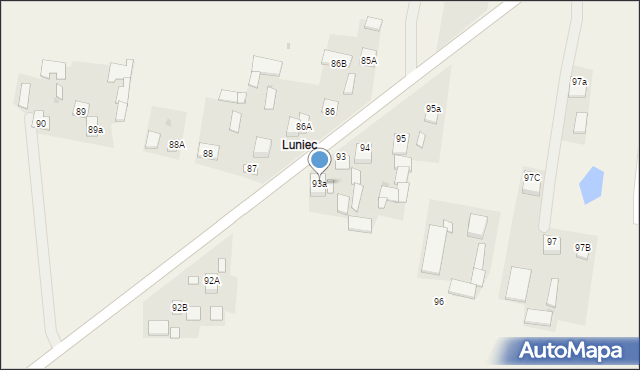 Grabów Szlachecki, Grabów Szlachecki, 93a, mapa Grabów Szlachecki