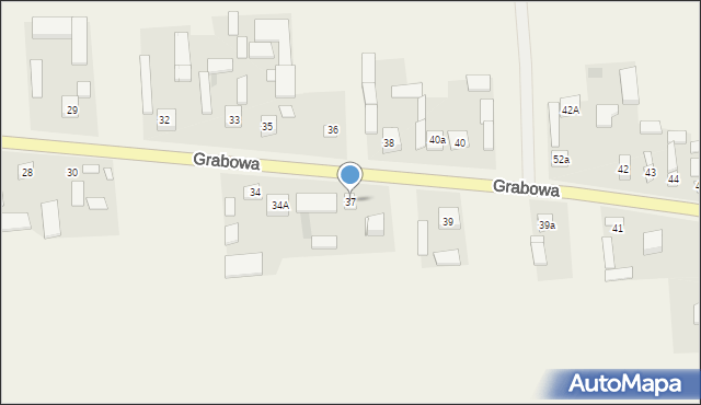 Grabowa, Grabowa, 37, mapa Grabowa