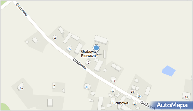 Grabowa, Grabowa, 10, mapa Grabowa