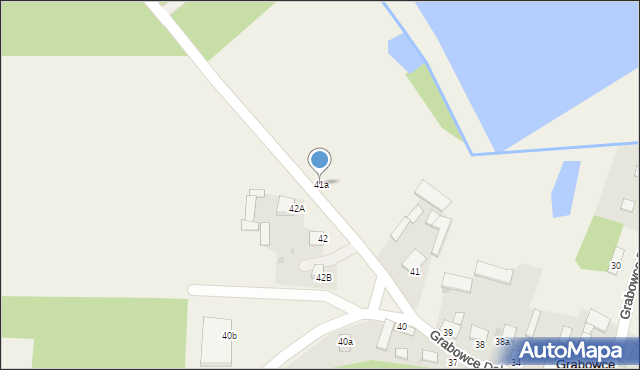 Grabowce Dolne, Grabowce Dolne, 41a, mapa Grabowce Dolne