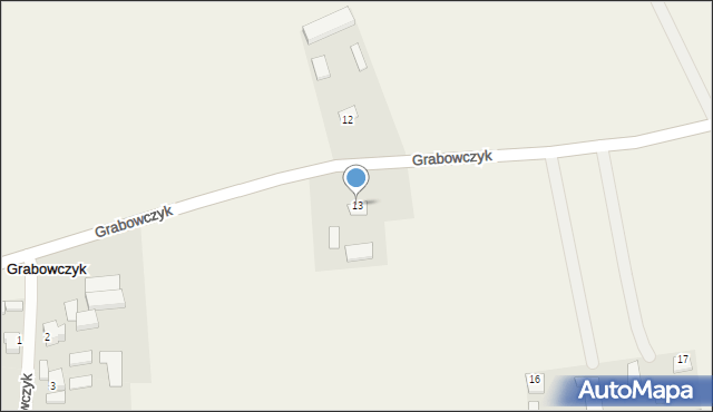 Grabowczyk, Grabowczyk, 13, mapa Grabowczyk