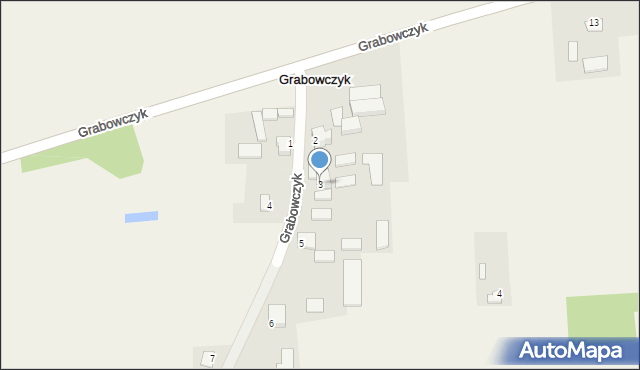 Grabowczyk, Grabowczyk, 3, mapa Grabowczyk