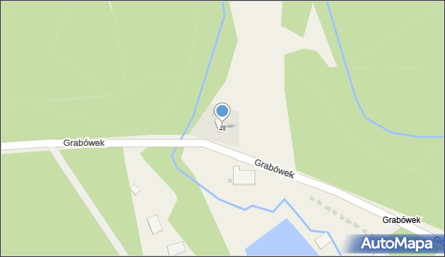 Grabówek, Grabówek, 48, mapa Grabówek