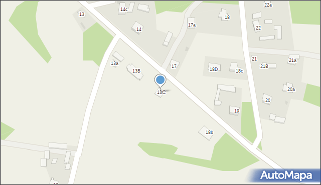 Grabówiec, Grabówiec, 13C, mapa Grabówiec