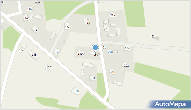 Grabówiec, Grabówiec, 18c, mapa Grabówiec