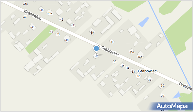 Grabowiec, Grabowiec, 37, mapa Grabowiec