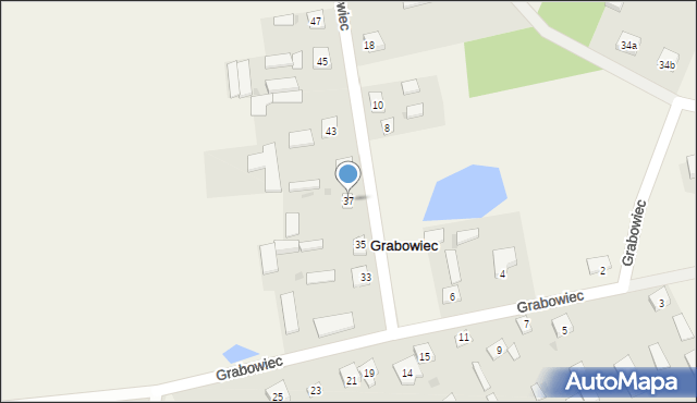 Grabowiec, Grabowiec, 37, mapa Grabowiec