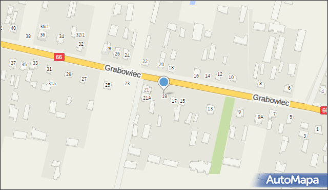 Grabowiec, Grabowiec, 19, mapa Grabowiec