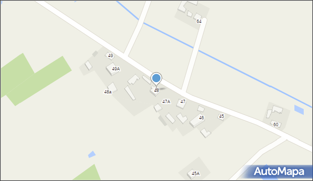 Grabowiec, Grabowiec, 48, mapa Grabowiec