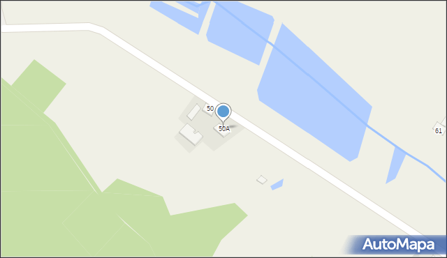 Grabowiec, Grabowiec, 50A, mapa Grabowiec