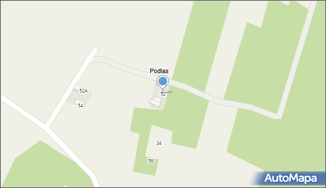 Grabowiec, Grabowiec, 52, mapa Grabowiec