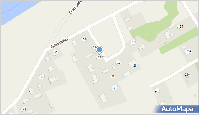 Grabowiec, Grabowiec, 32, mapa Grabowiec