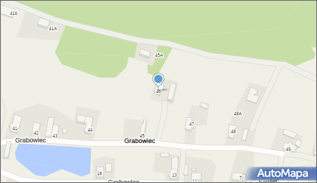 Grabowiec, Grabowiec, 46, mapa Grabowiec