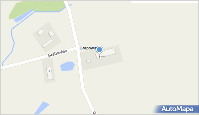 Grabowiec, Grabowiec, 2, mapa Grabowiec