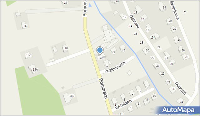 Grabowiec, Grabowiec, 17A, mapa Grabowiec