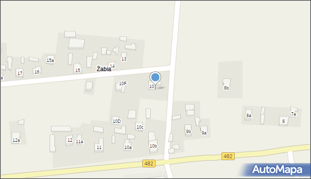 Grabowiec, Grabowiec, 10E, mapa Grabowiec