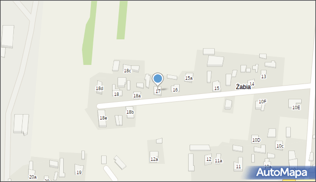 Grabowiec, Grabowiec, 17, mapa Grabowiec