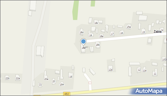 Grabowiec, Grabowiec, 18e, mapa Grabowiec