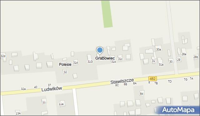 Grabowiec, Grabowiec, 31e, mapa Grabowiec