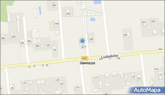 Grabowiec, Grabowiec, 33, mapa Grabowiec