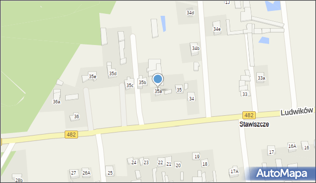 Grabowiec, Grabowiec, 35a, mapa Grabowiec