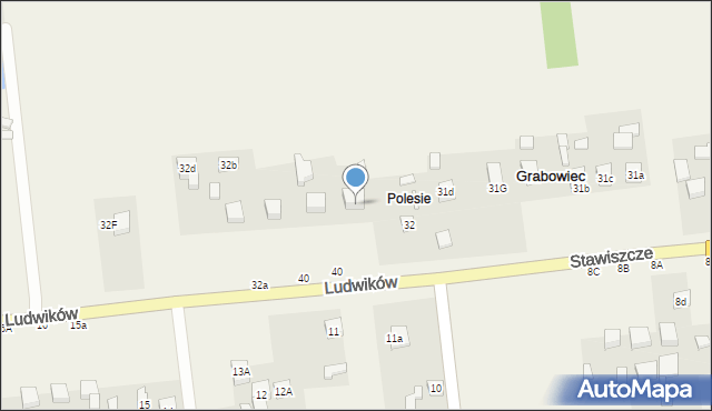 Grabowiec, Grabowiec, 40a, mapa Grabowiec