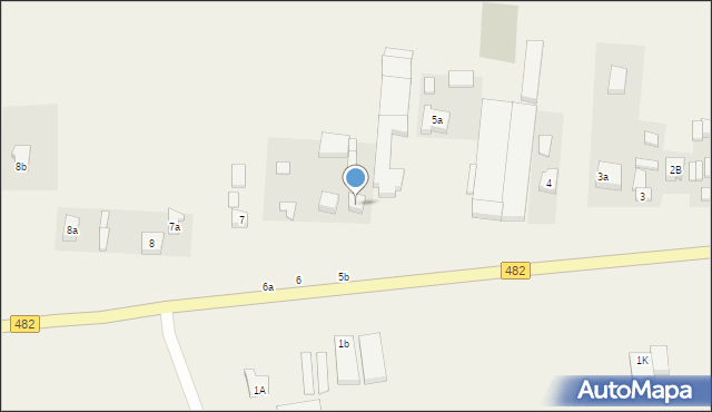 Grabowiec, Grabowiec, 5b, mapa Grabowiec