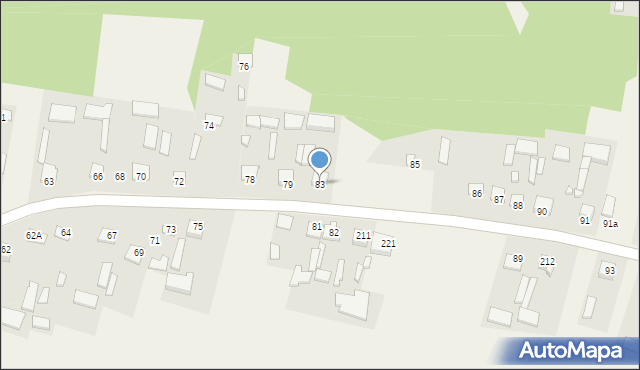 Grabowiec-Góra, Grabowiec-Góra, 83, mapa Grabowiec-Góra