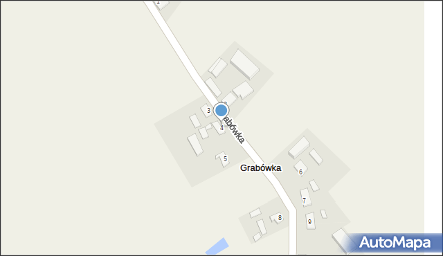 Grabówka, Grabówka, 4, mapa Grabówka