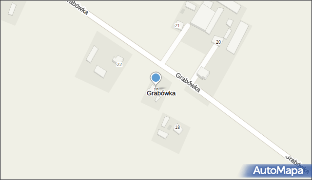 Grabówka, Grabówka, 19, mapa Grabówka