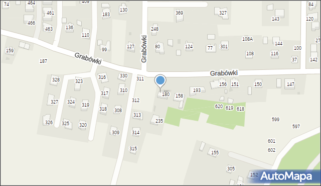 Grabówki, Grabówki, 235A, mapa Grabówki